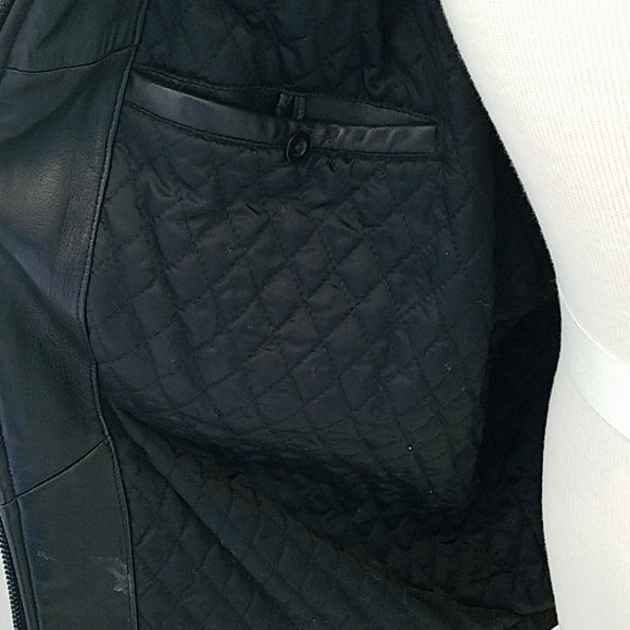 Michael Lawrence Black Leather Jacket - Picture 6 of 7